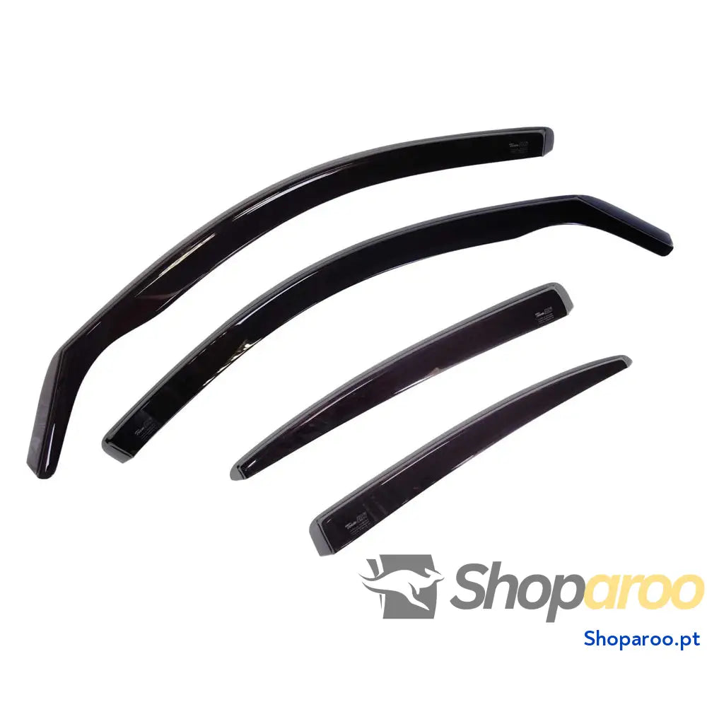 Defletor de vento HEKO 12237 4 Peças Frontal Traseiro
