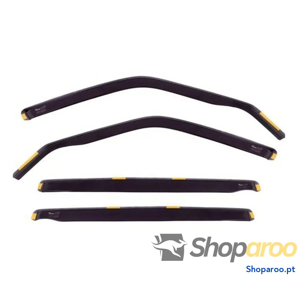 Defletor de vento HEKO 15261 5D Frontal 4 pcs Traseiro