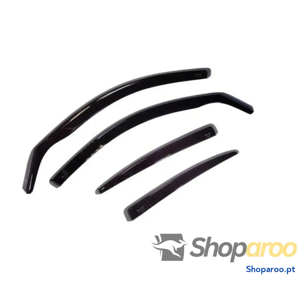 Defletor de vento HEKO 17135 4D Frontal 4 pcs Traseiro