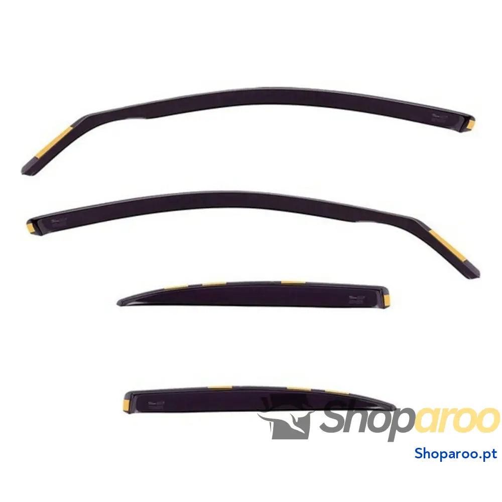 Defletor de vento HEKO 23258 4D Frontal 4 pcs Traseiro