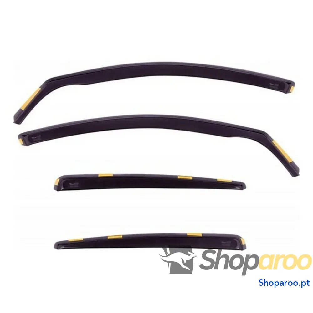 Defletor de vento HEKO 26130 5D Frontal 4 pcs Traseiro