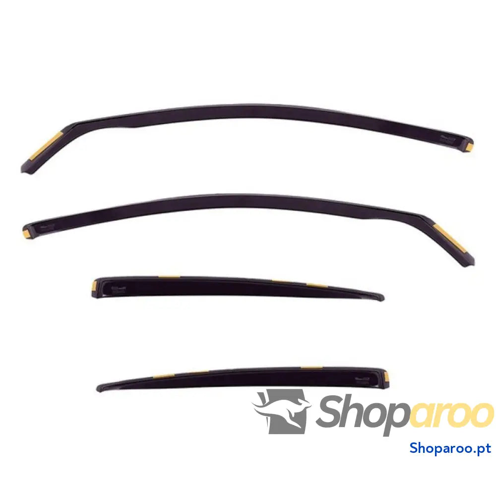 Defletor de vento HEKO 31154 4D Frontal 4 pcs Traseiro