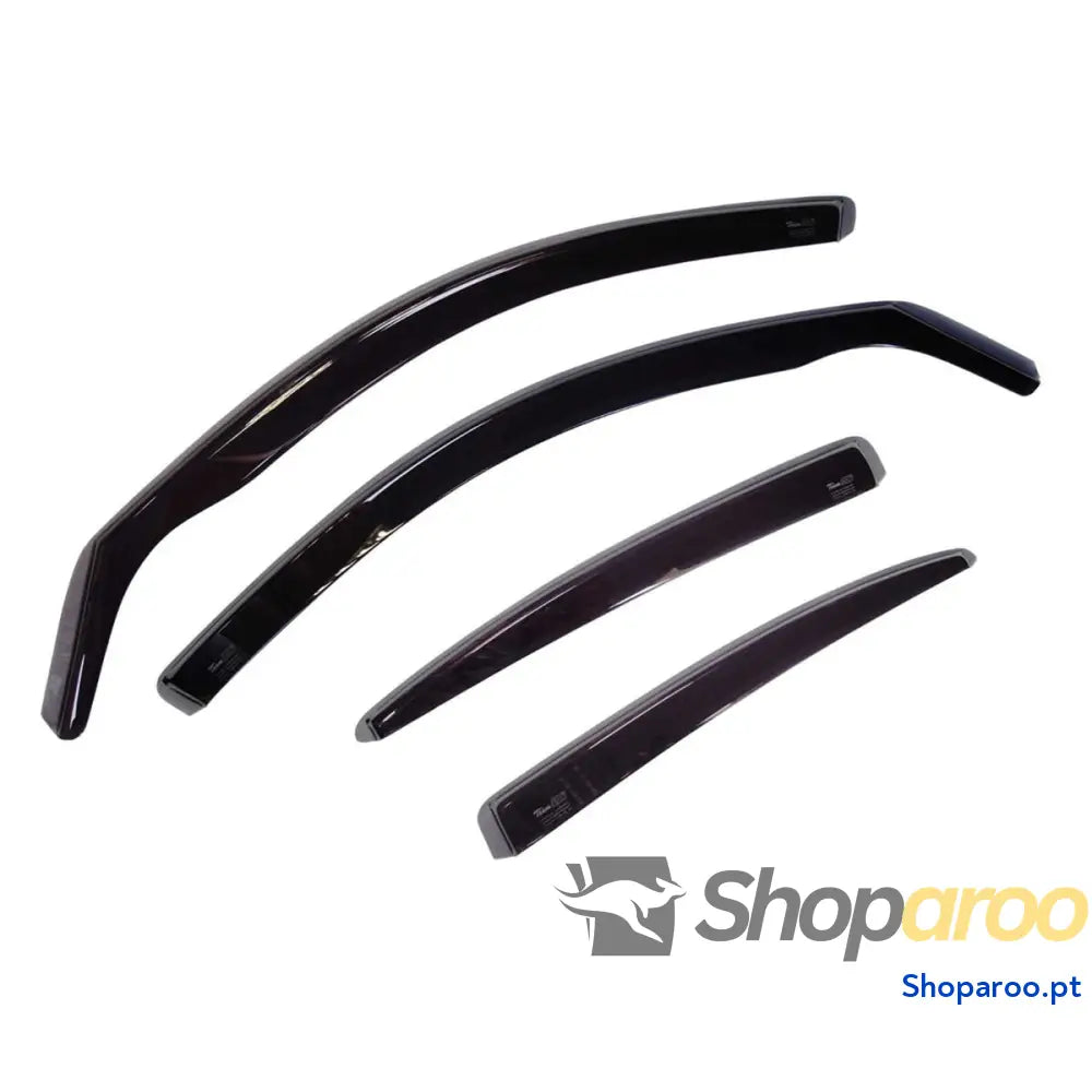 Defletor de vento HEKO HO28509 Frontal 4 uds Traseiro
