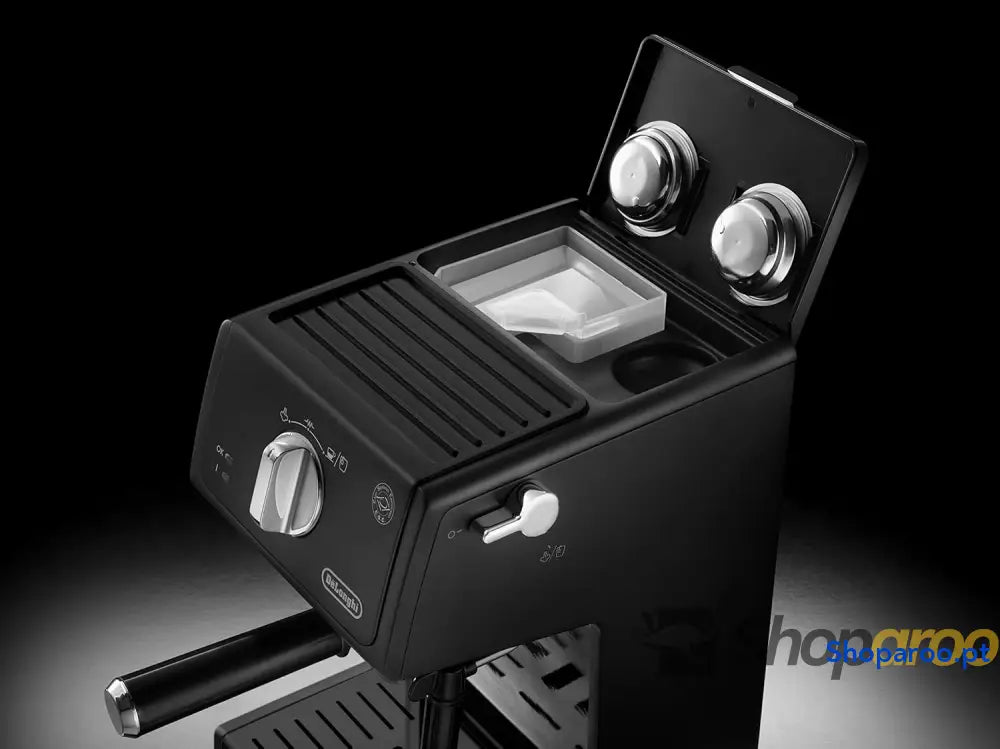 De’Longhi Cafetera Espresso DELONGHI Modelo ECP31.21 Bomba 1100 W 1.1 litros Decibeles Madera Negro