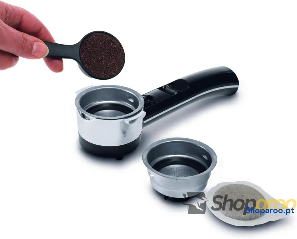 De’longhi EC201.CD.B Máquina de café tradicional bomba (15 bar pressão 2 chávenas moído ou filtros dose única) preto