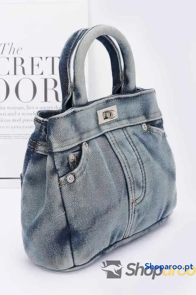 Bolsa tiracolo jeans