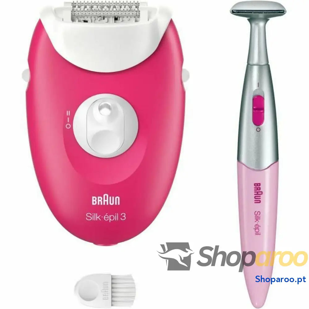 Depiladora Elétrica Braun SE3-202 Fúcsia