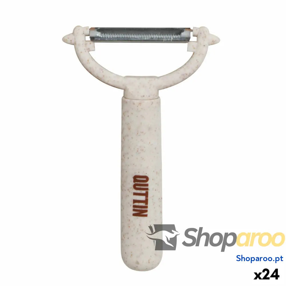 Descascador de Fruta e Vegetais Quttin Bio Oscilante 13 cm (24 Unidades)