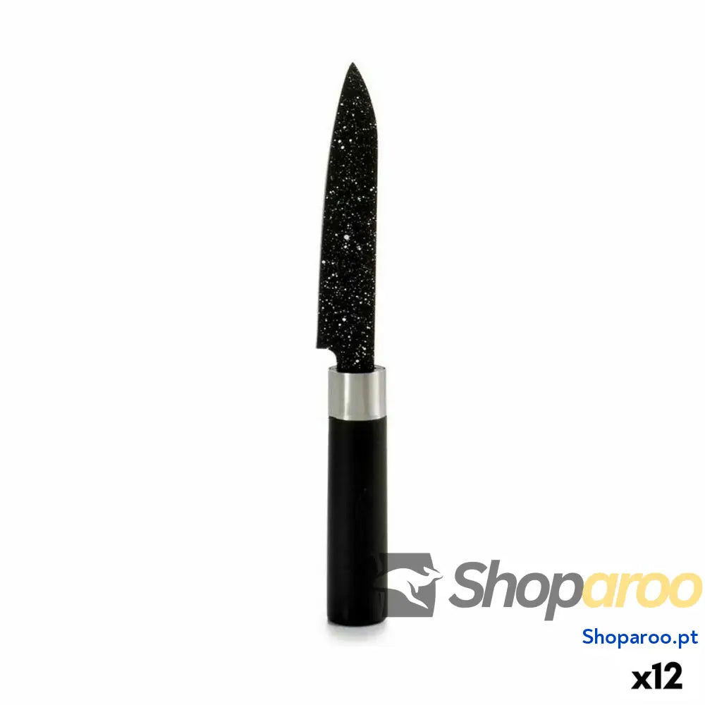 Descascador Kinvara KT11-5604M06 Preto Aço inoxidável Plástico 2,5 x 20,5 x 1,7 cm Mármore (12 Unidades)