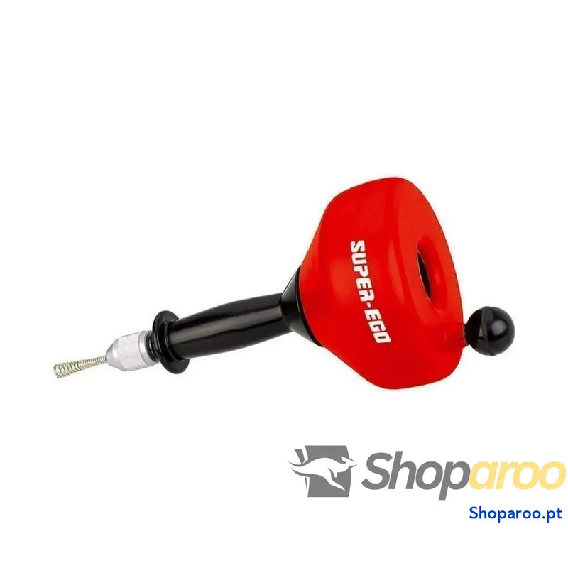 Desentupidor Super Ego Tambor Vermelho/Preto 6 m (50 x 30 cm)