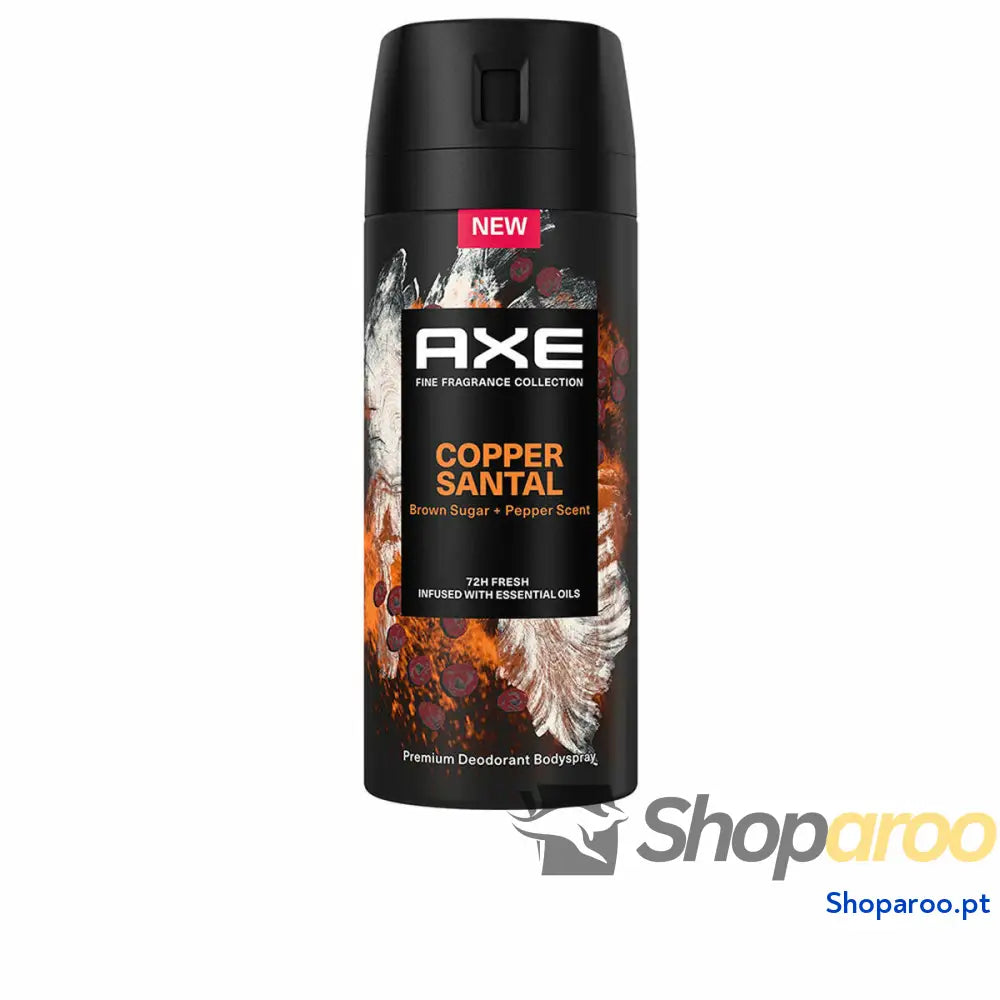 Desodorizante em Spray Axe Copper Santal 150 ml