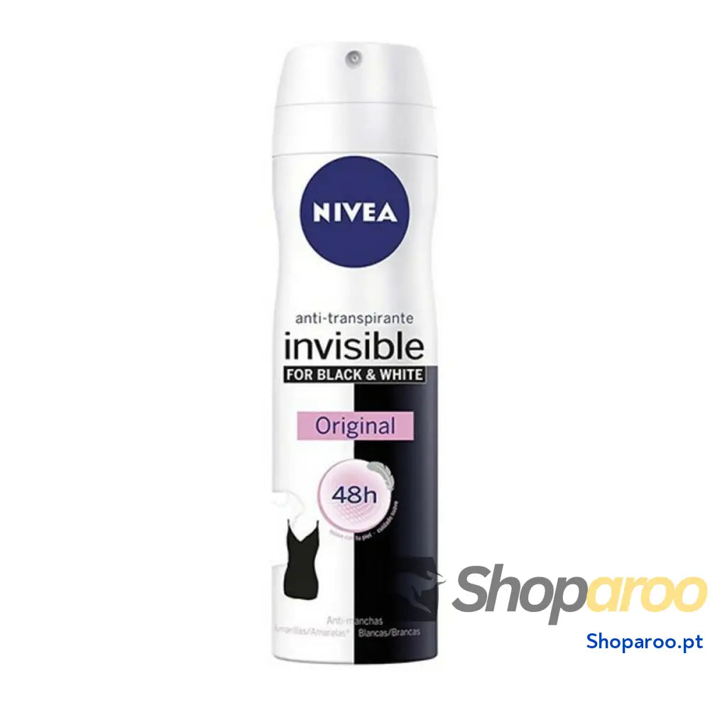 Desodorizante em Spray Black & White Invisible Nivea (200 ml)