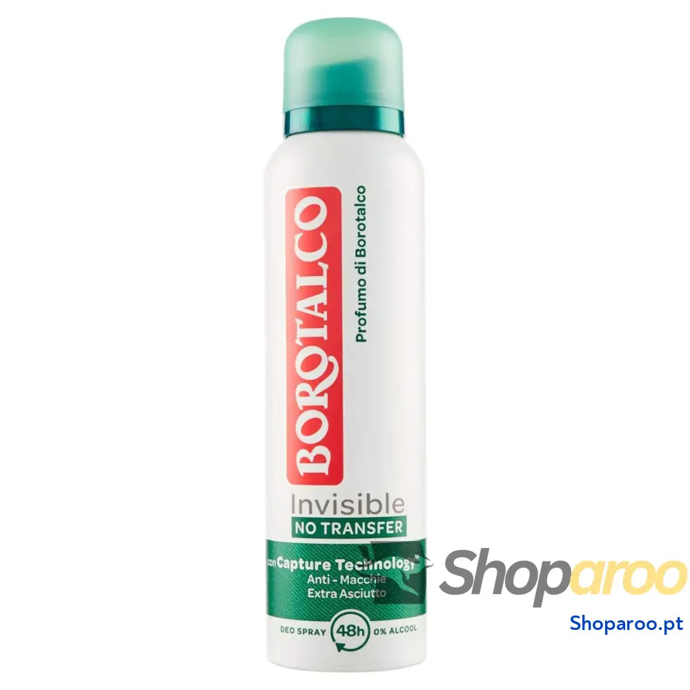 Desodorizante em Spray Borotalco Invisible 150 ml