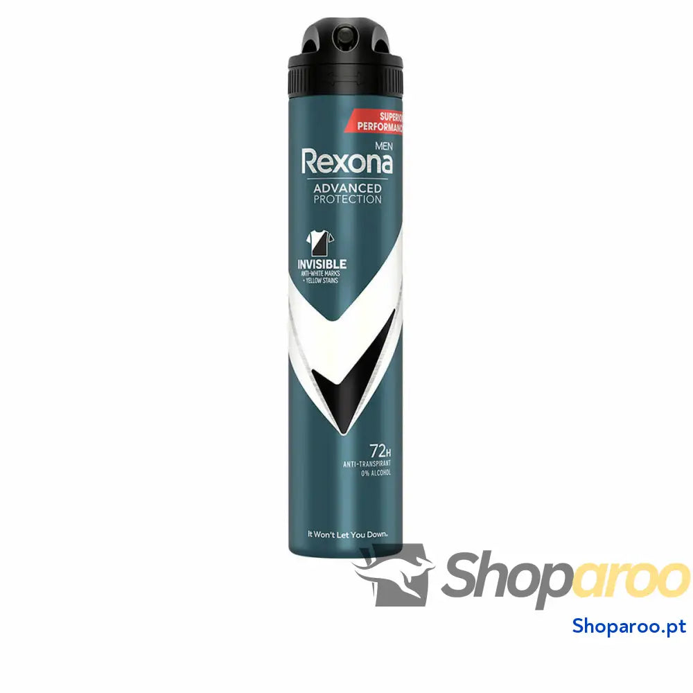 Desodorizante em Spray Rexona Invisible Men 200 ml