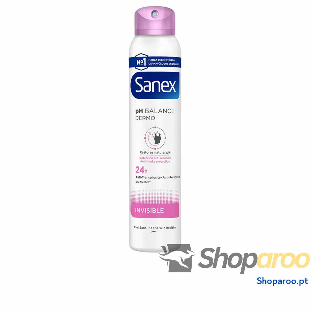 Desodorizante em Spray Sanex Dermo Invisible 200 ml