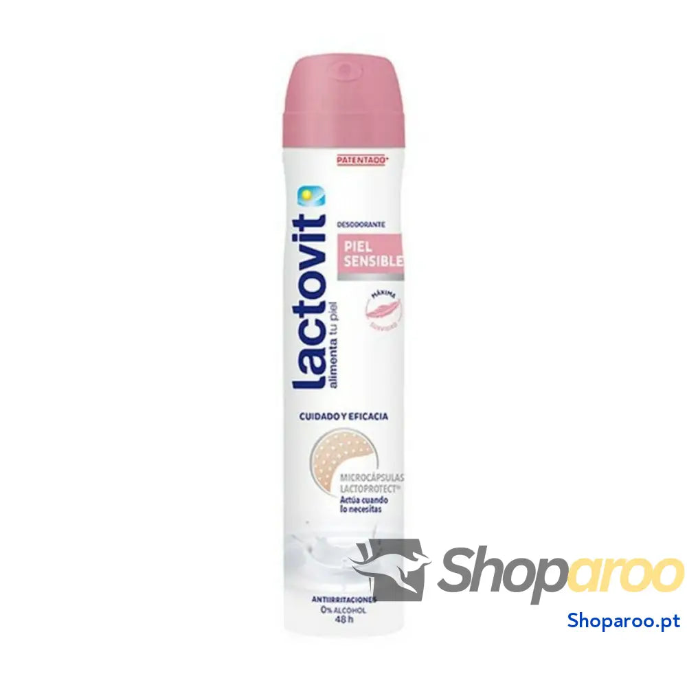 Desodorizante em Spray Sensitive Lactovit (200 ml)