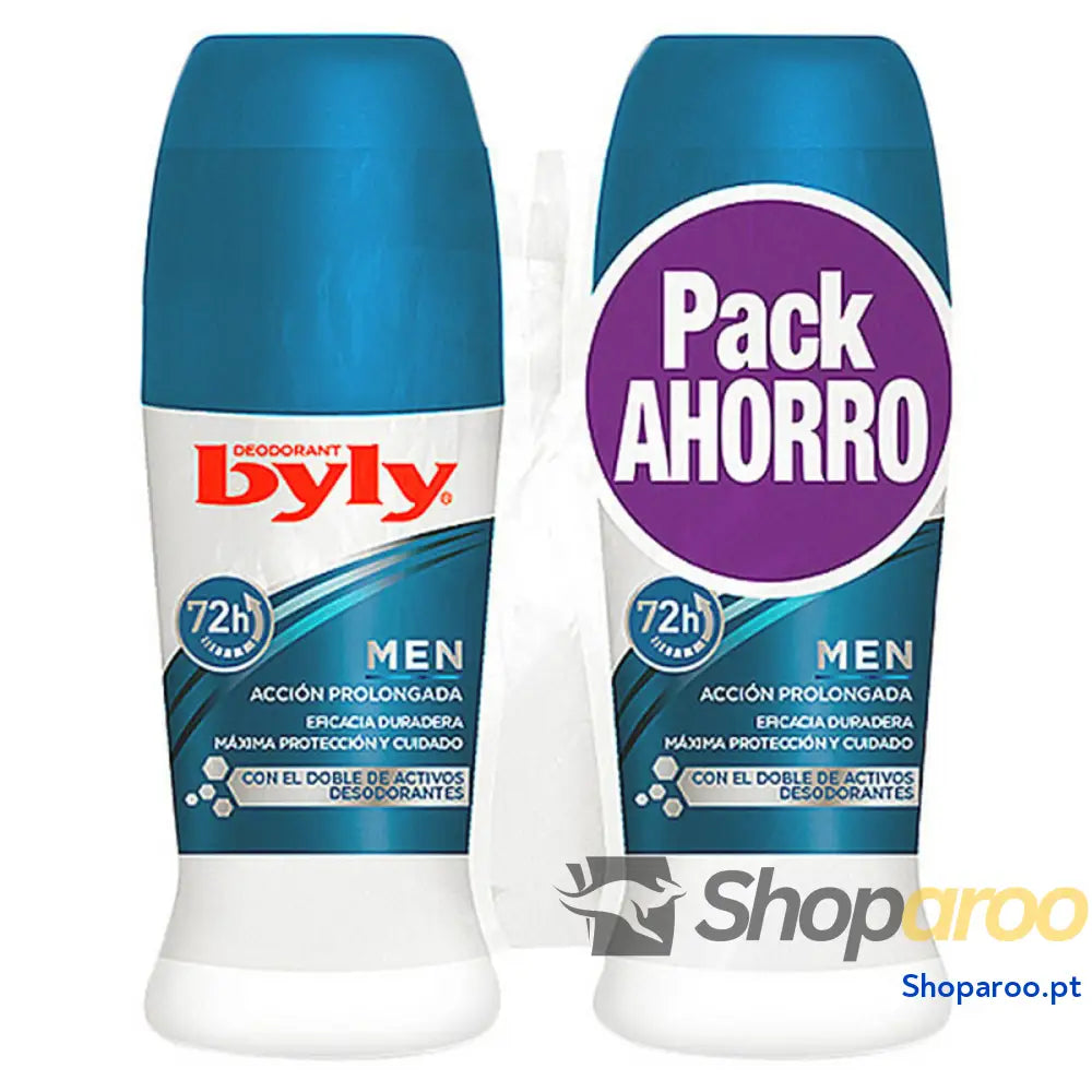 Desodorizante Roll-On For Men Byly (2 pcs)
