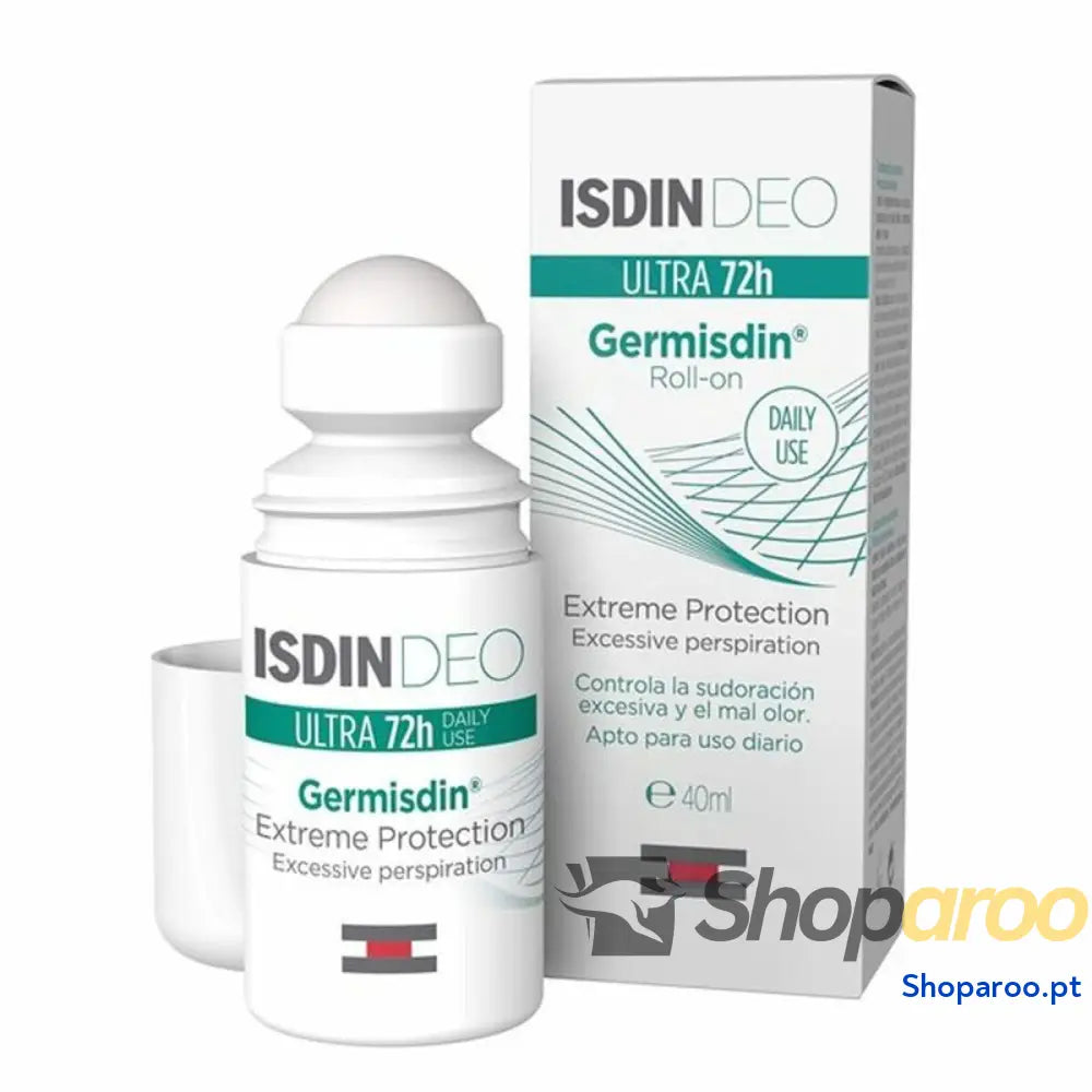 Desodorizante Roll-On Isdin Germisdin Rx 72 horas Antitranspirante 40 ml