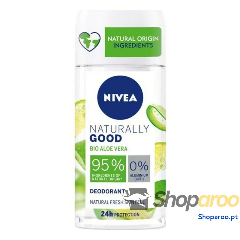 Desodorizante Roll-On Naturally Good Nivea Aloé Vera (50 ml)