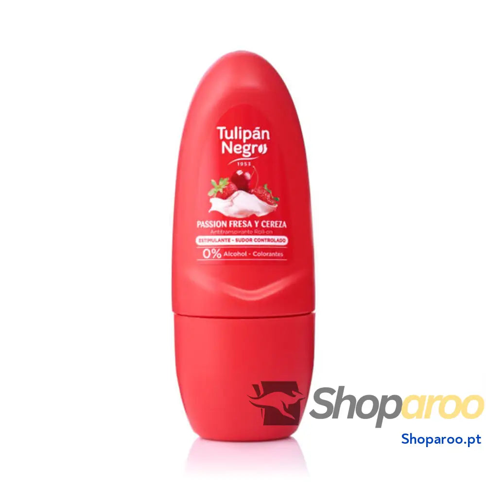 Desodorizante Roll-On Tulipán Negro Passion Fresa y Cereza 50 ml