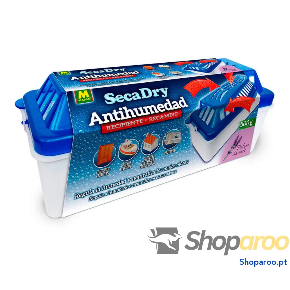 Desumidificador Massó Secadry 231647 Recarga Anti humidade 500 g