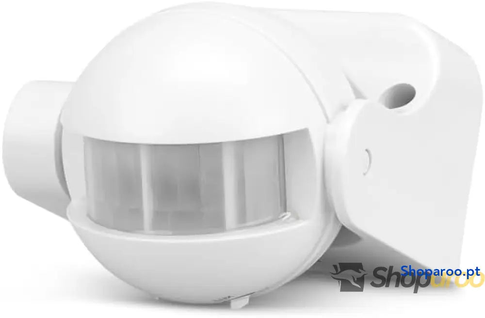 Detector de movimento por infravermelhos orientável para interior e exterior proteção IP44 tempo luminosidade