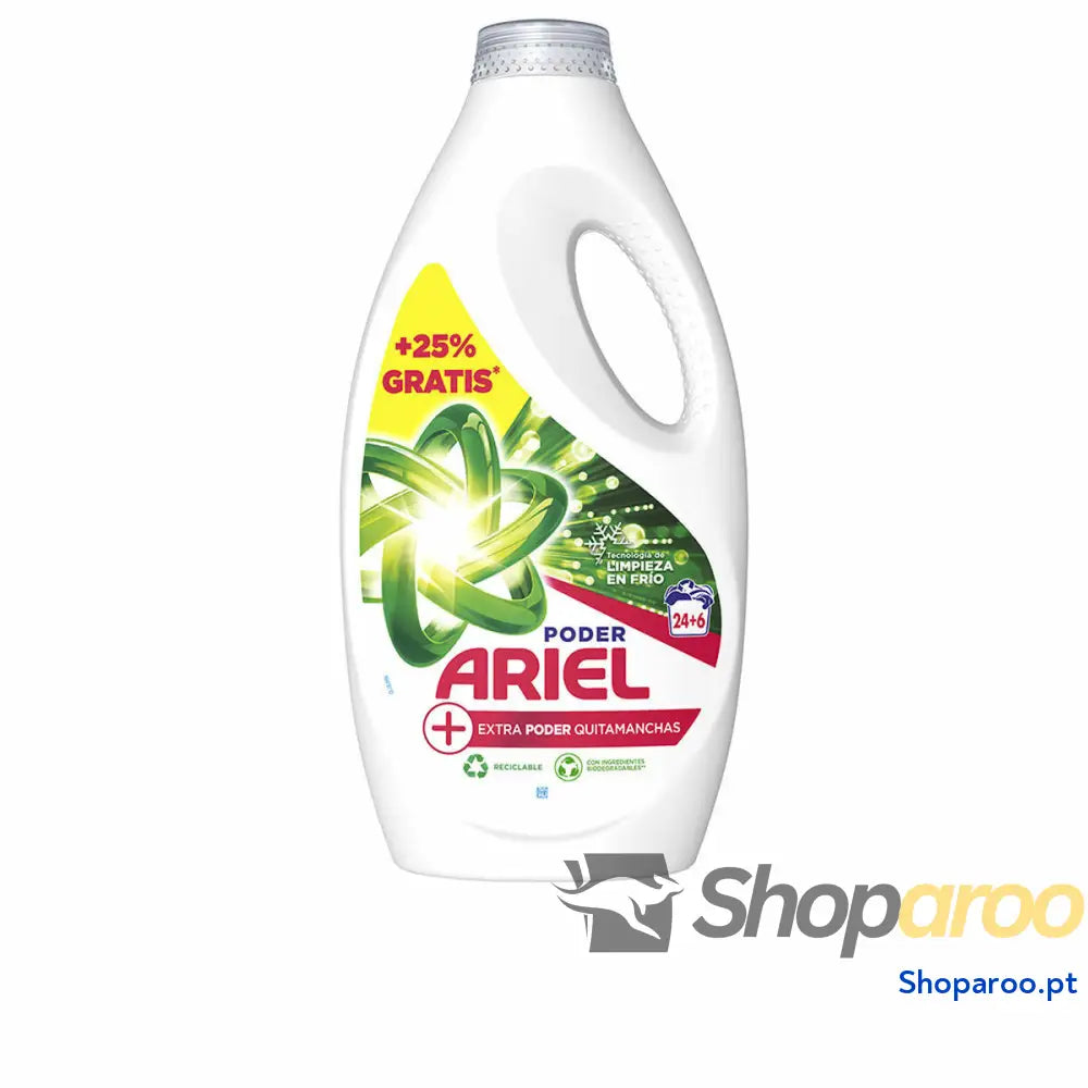 Detergente líquido Ariel Poder Original Tira Manchas 30 lavagens