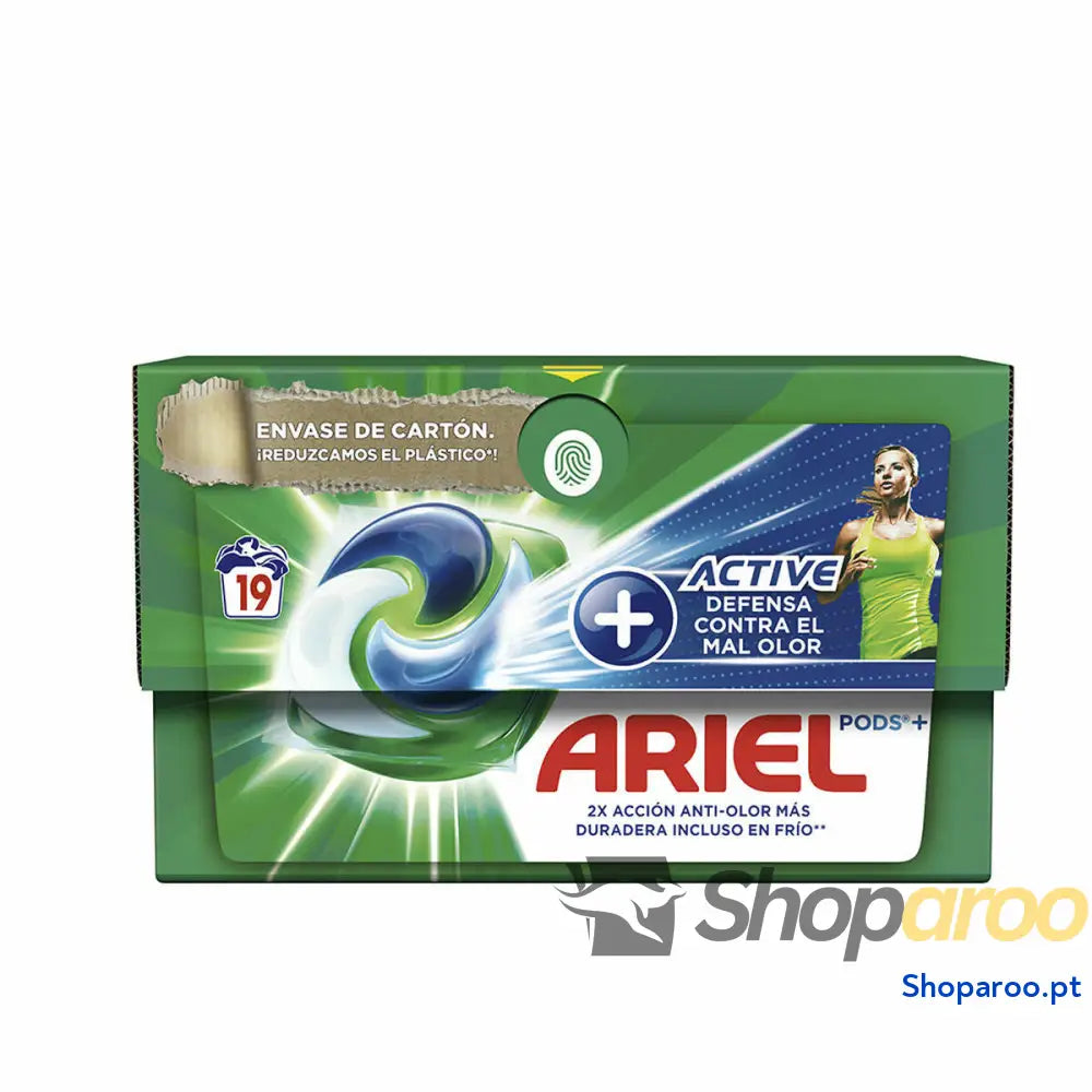 Detergente líquido Ariel Pods Odor Active