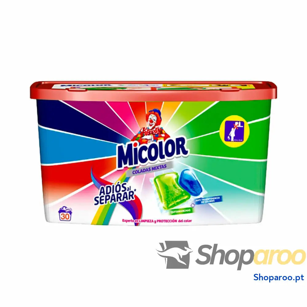 Detergente Micolor Adiós al separar 660 g (30 Unidades)