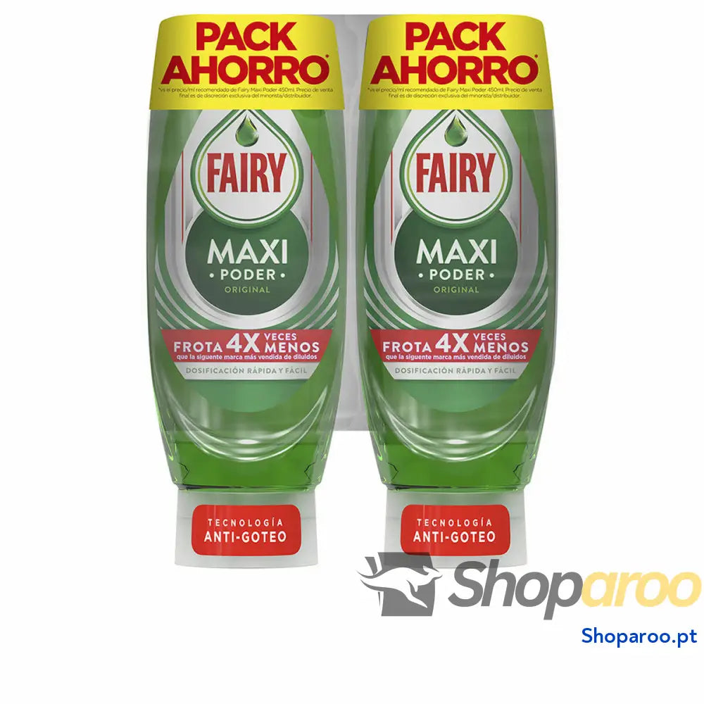 Detergente para a Louça Fairy MAXI PODER 450 ml 2 Unidades