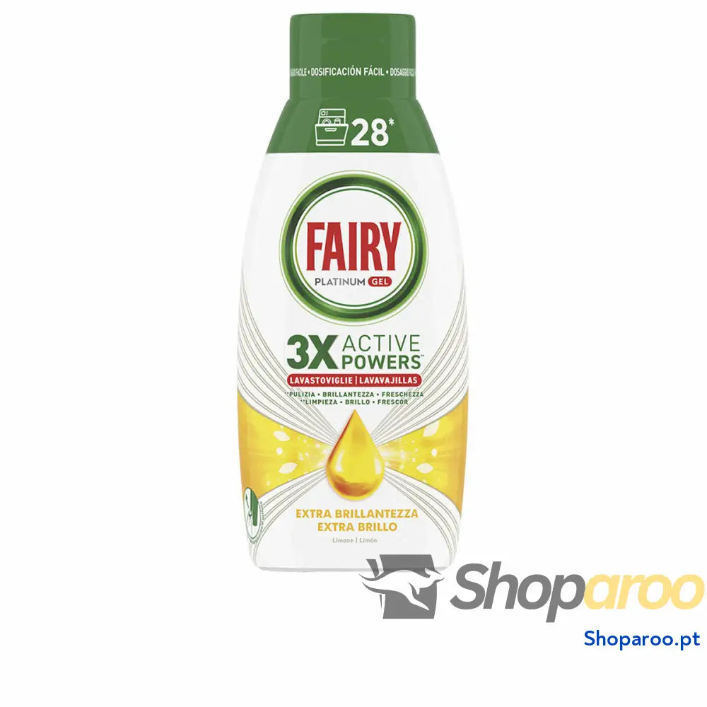Detergente para a Louça Fairy PLATINUM 28 lavagens