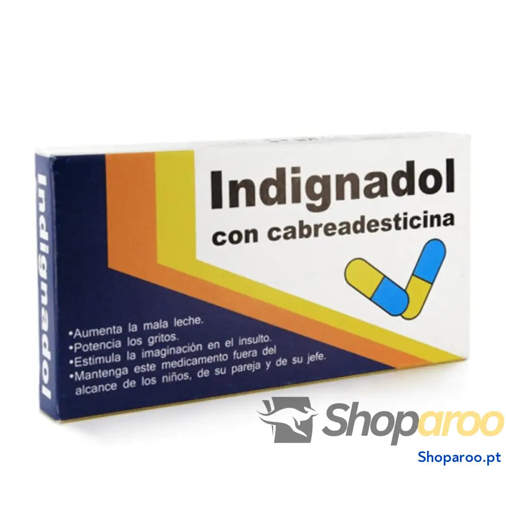 DIABLO GOLOSO - CAIXA DE MEDICAMENTOS INDIGNADOL