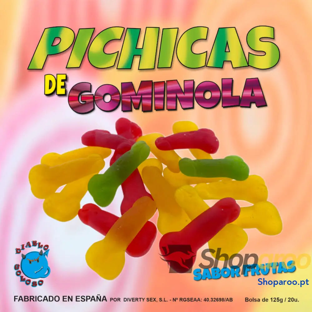 DIABLO GOLOSO - FATIAS DE GOMA DE FRUTA