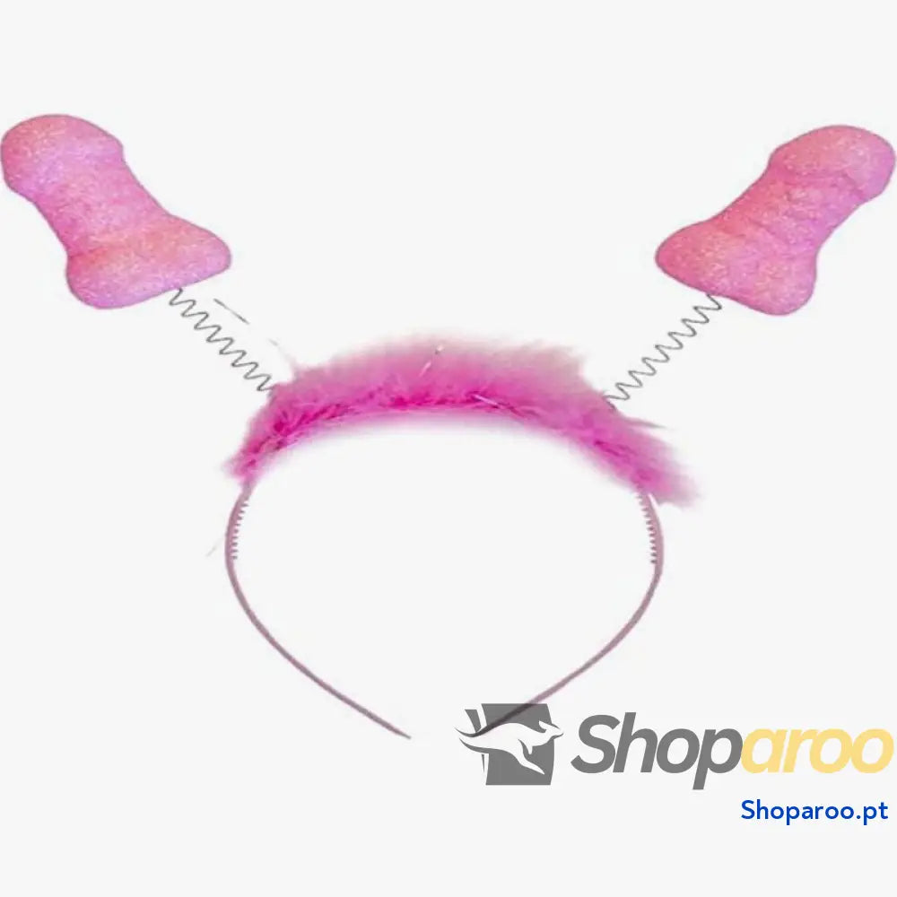 DIABLO PICANTE - 6 UNIDADES ANTENAS PITO ROSA GLITTER