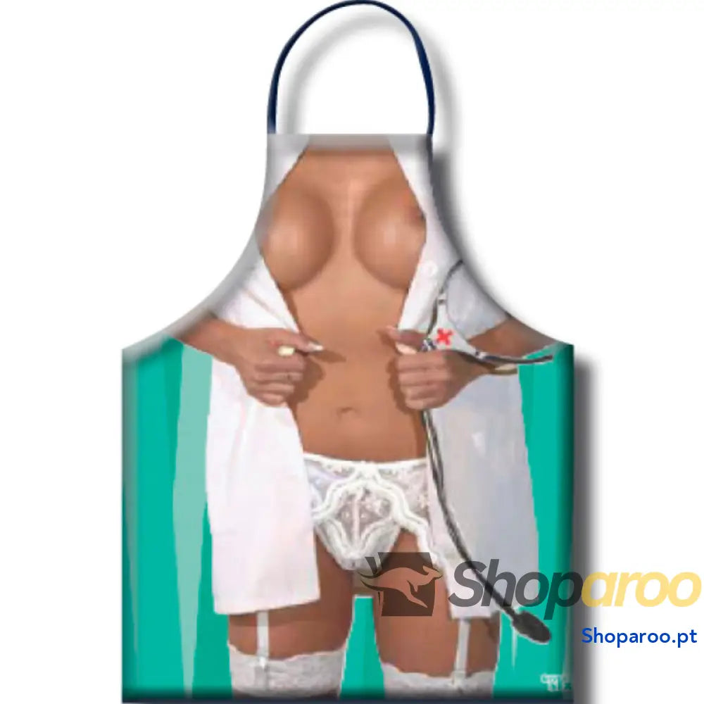 DIABLO PICANTE - AVENTAL DE ENFERMEIRA FEMININO