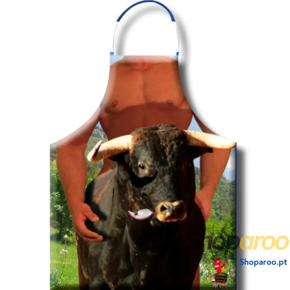 DIABLO PICANTE - AVENTAL DE TOURO