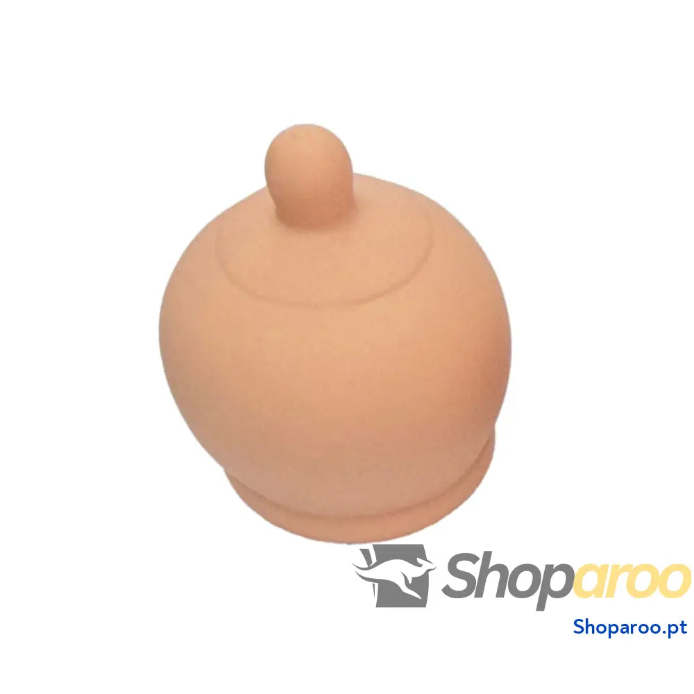 DIABLO PICANTE - BRINQUEDO ANTI-STRESS EM FORMATO DE SEIOS COR DE CARNE