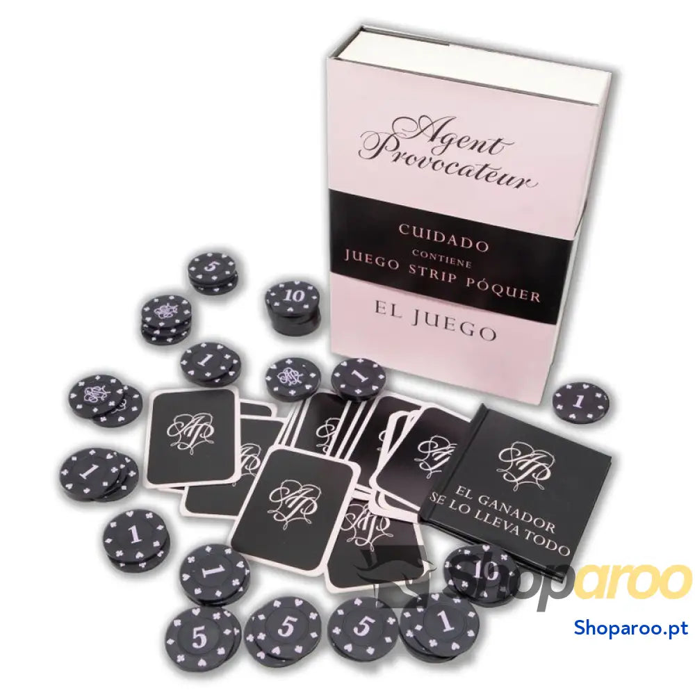 DIABLO PICANTE JOGO DE FICHAS E CARTAS STRIP POKER