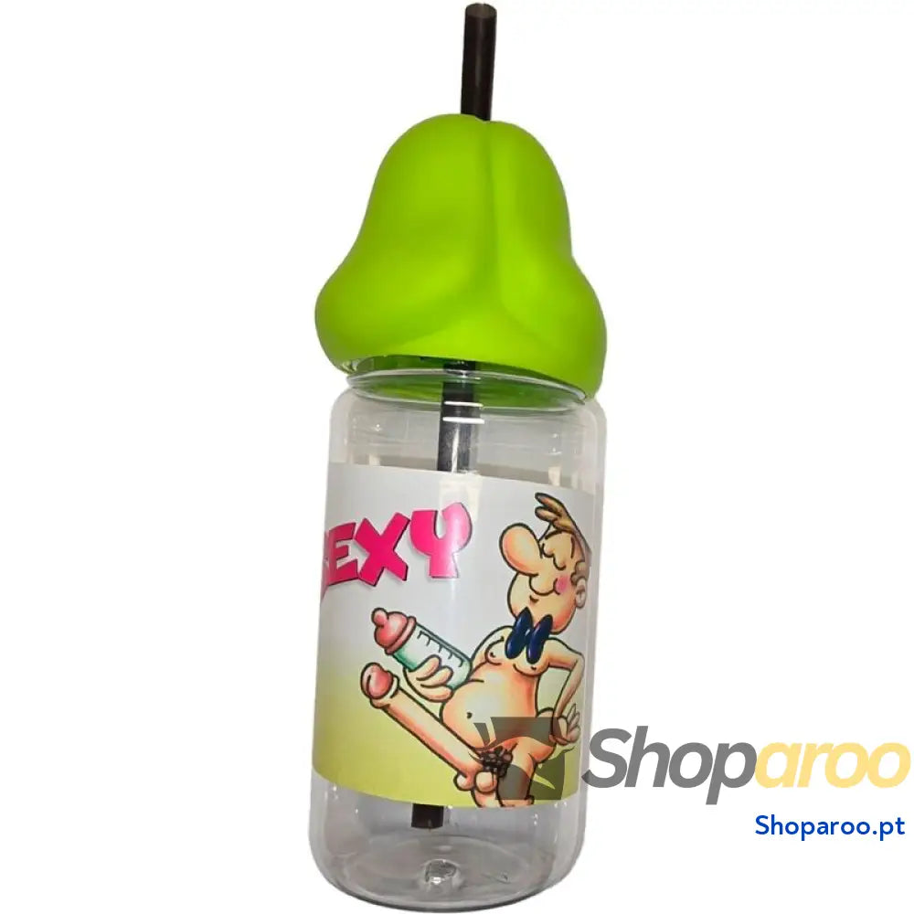 DIABLO PICANTE MAME EM FORMA DE PÊNIS 360 ML VERDE