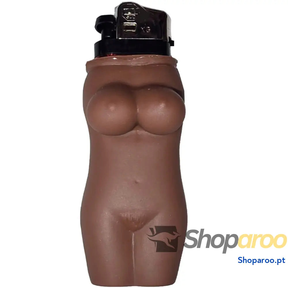 DIABLO PICANTE - MULHER DE CORPO DE CARNE MAIS CLARO MULATA