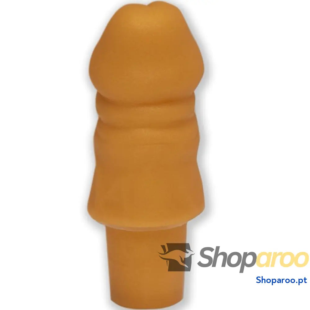 DIABLO PICANTE - PLUG DOURADO EM FORMATO DE PÊNIS
