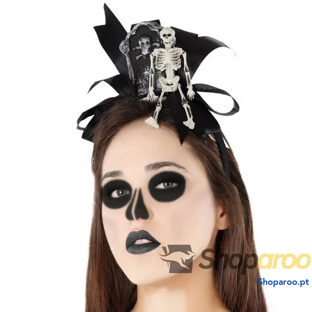 Diadema Caveira Halloween