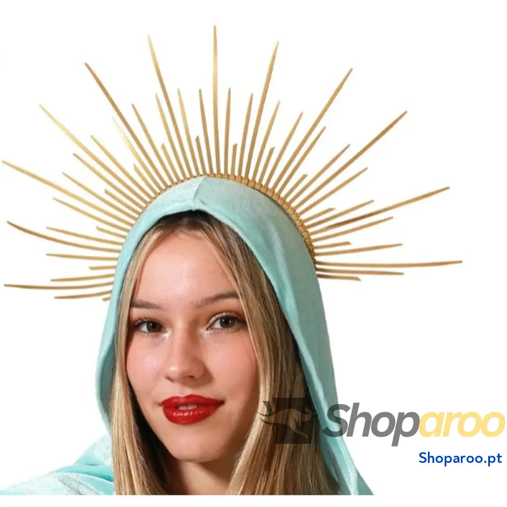 Diadema Dourado Virgem