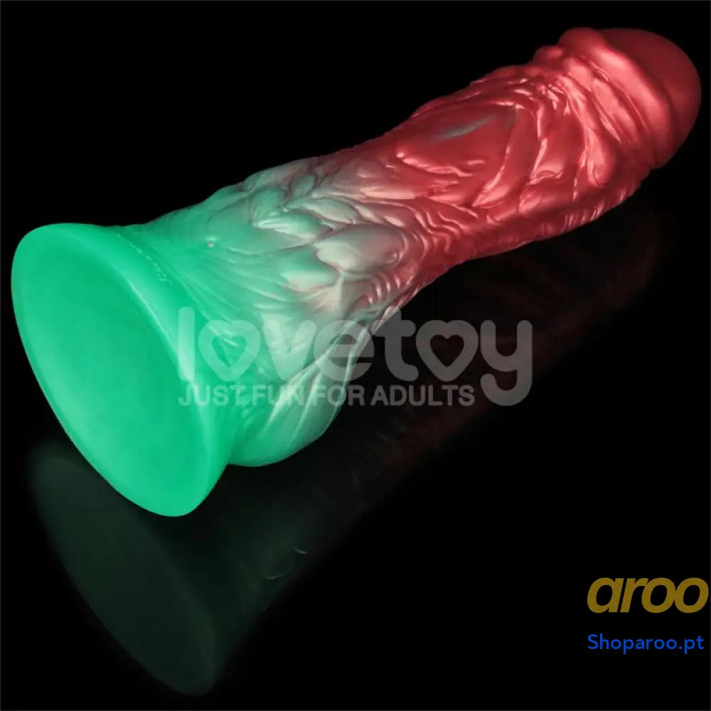 Dildo insuflável de silicone dupla densidade 8’’ - 28 cm