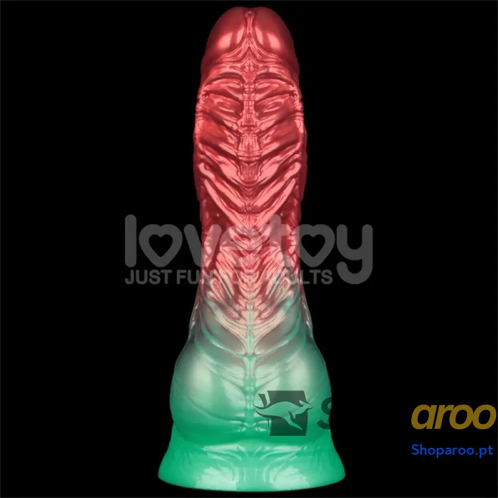 Dildo insuflável de silicone dupla densidade 8’’ - 28 cm