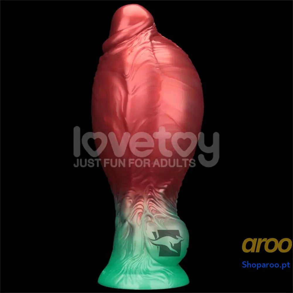 Dildo insuflável de silicone dupla densidade 8’’ - 28 cm