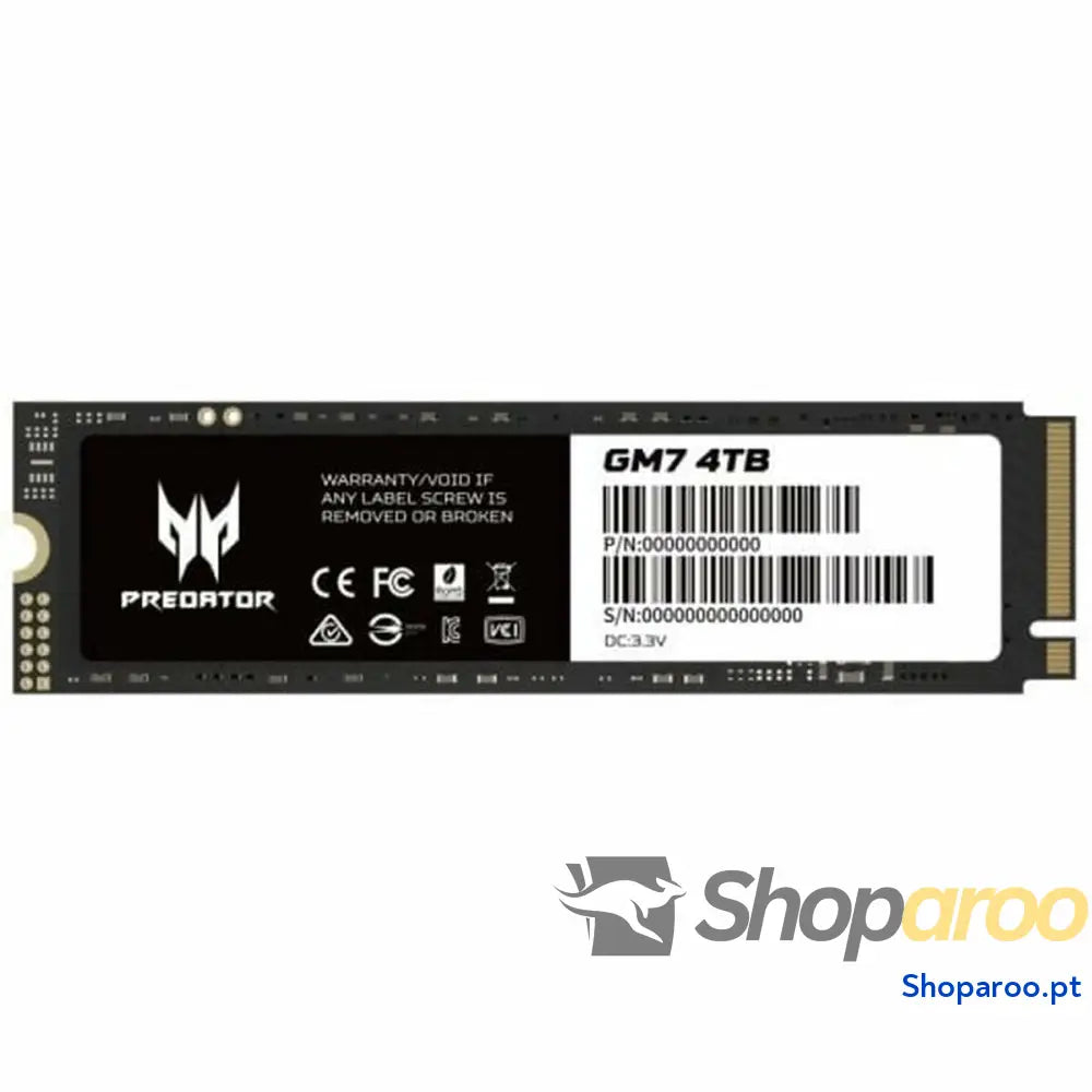 Disco Duro Acer BL.9BWWR.120 4 TB SSD