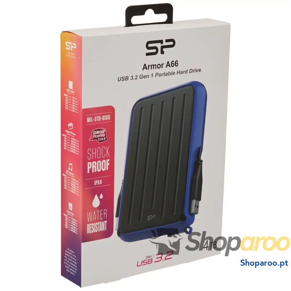Disco Duro Externo Silicon Power A66 4 TB