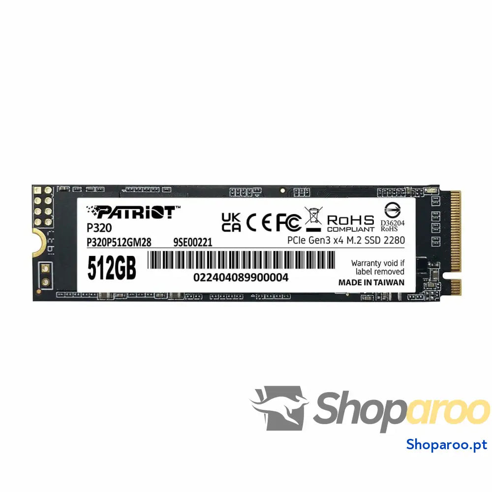 Disco Duro Patriot Memory P320P512GM28 512 GB SSD