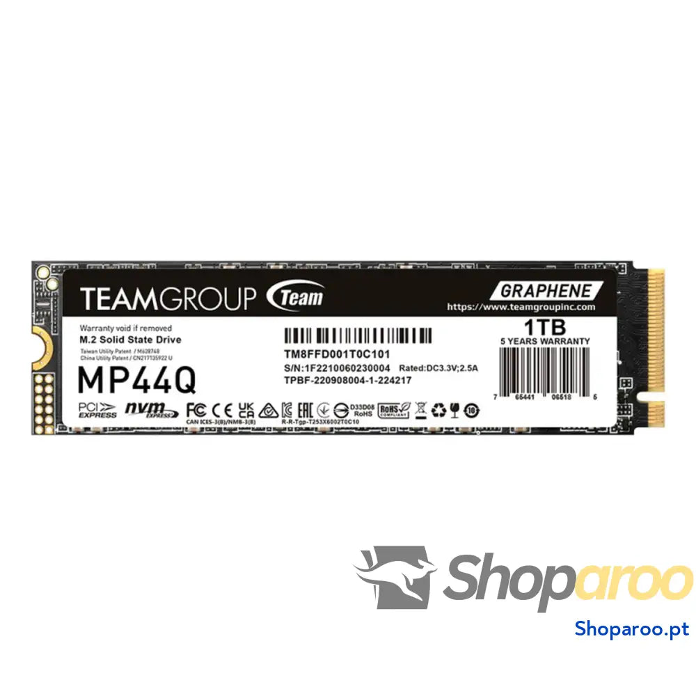 Disco Duro Team Group MP44Q 2 TB SSD